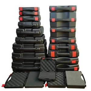 Multifunctional Hardware ToolBox Portable Plastic Instrument Case Notebook Protective Storage Box Outdoor Equipment Tool Case