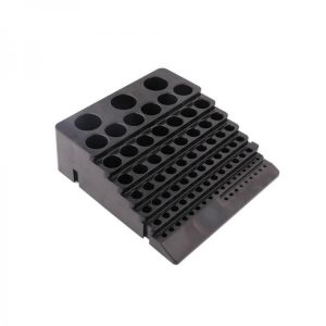 Black Drill Bit Storage Box Milling Cutter Drill Finishing Holder Organizer Case