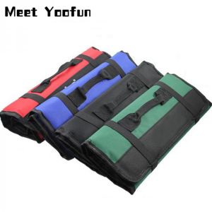 Multifunctional Oxford Cloth Bag Portable Reel Thick Outdoor Repair Tool Storage Tote Bag