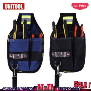 Strong Oxford Cloth tool bag and Thicken Design Wear Waterproof Electrician Wide Tool Belt Holder Kit Pockets