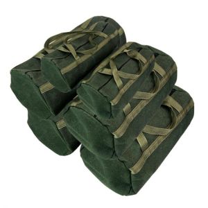 1pcs Durable Thicker Canvas Tool Pouch For Electrical Tool Storage Organizer Portable Instrument Case Tote Bag