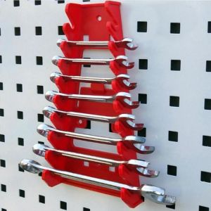 Multifunction Plastic Plate Wrench Multi-slot Holder Spanner Organizer Tray Hook Sorting Toolboxes Dropshipping