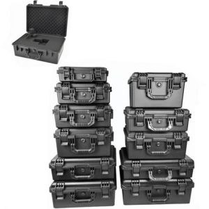 ABS Plastic Safety Equipment Tool Box Waterproof Sealed ToolBox Impact Resistant Tool Case Suitcase With Pre-cut Sponge