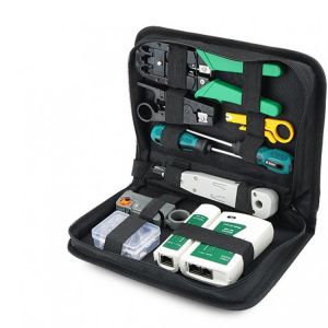 RJ45 Crimping Tool Kit For CAT5/CAT6 Professional Computer Maintenacnce LAN Cable Tester Network Cable Crimper Repair Tool Set