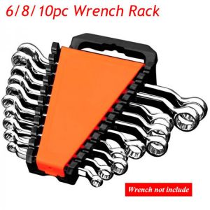 6/8/10/ Slot Wrench Holder Rack Plastic Clip Spanner Wrench Organizer Storage Tool Garage Repair Bicycle/Car Hand Tools Keeper