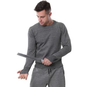 Cut Resistant Anti Slash Clothes CE Level 5 Protective Equipment Cut Proof Clothing Round Neck Long Sleeve Cut Resistant Shirt