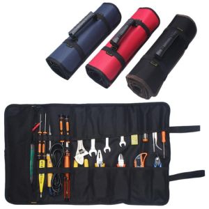 Car Storage Oxford Canvas Roll Car Repair Tools Storage Bag Organizer Portable Diagnostic Tools Auto Organizer High Quality