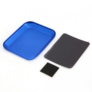 2020 Magnetic Aluminum Alloy Tray Mounting Screws RC car boat plane drone Screw Repair Tray plate Disk Model crawler Tool