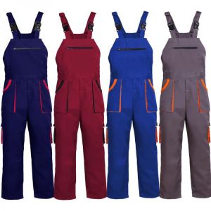 Bib Overalls Men Women Work Clothing Plus Size Protective Coveralls Strap Jumpsuits with Pockets Uniforms Sleeveless Bib Pants