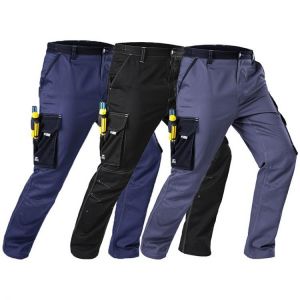 2020New High Quality Craftsman Men's Work Pants Workwear Multi Pockets Work Trousers Mechanic Workwear Free Shipping Cargo Pa
