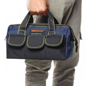 Multi-Function Tool Bag 13 inch Electrician Bag Oxford Multi-Pocket Waterproof Dustproof Tool Anti-Fall Storage Bag