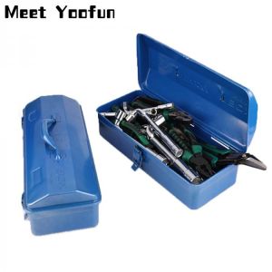 Metal Toolbox Multifunction Maintenance Toolbox Thickening Hand Hardware Toolbox Holding Tool Box S/M/L/XL
