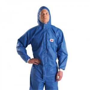 3M Protective Coverall 4532 Hooded Radioactive Suit Elastic Waist Clothing Anti Static Anti Chemical Radiation Protection