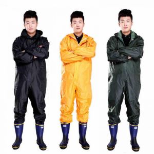 Men Waterproof Overalls Hooded Rain Coveralls Work Clothing Dust-proof Paint Spray Male Raincoat Workwear Safety Suits M-XXXL