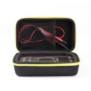 Multimeter Storage Bag for F117C F17B F115C Waterproof Shockproof EVA Hard Case Portable Carrying Case With Mesh Pocket Toolkit