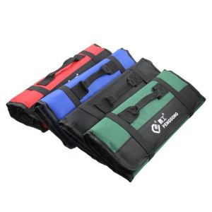 Multifunction Roll Tool Bags Practical Carrying Handles Oxford Canvas Chisel Bag Roll Bags For Tool 4 Colors New instrument Case