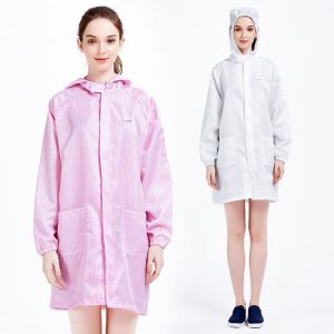 Coverall CleanRoom Protective Waterproof Reusable Oil proof Work Safety Clothing Anti-static Cover Factory Protective Clothes