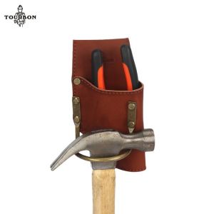 Tourbon 2-in-1 Pliers & Hammer Holder Heavy Microfiber Leather Tools Pouch Holder Holster