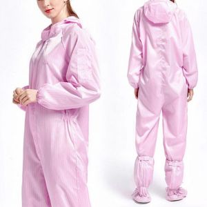 New Unisex Protection Coveralls Washable Anti-static Dust Proof Isolation Safety Clothing Coveralls Hooded Protective Cover