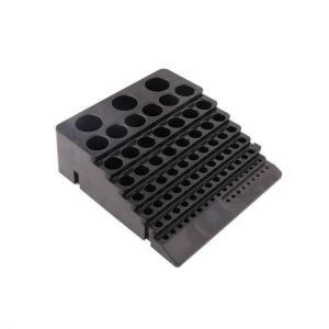 Black Drill Bit Storage Box Milling Cutter Drill Finishing Holder Organizer Case