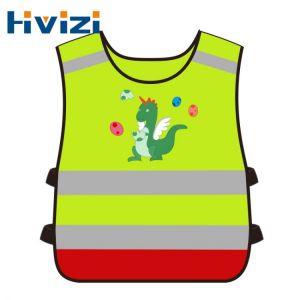 Safety Vest Kids hi vis Vest School Uniform Vest Reflective Vest for Children Child Girl Boy Safety Vest