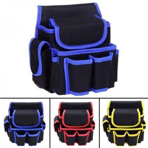 Electrical Tool Bags Thickening Oxford Canvas Toolkit Hardware Waist Package Waterproof Multi Pocket For Electrician