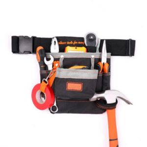 1pcs Belt Bag Multifunction Belt Tool Pouch Electrician Waist Tool Bag Tool Holder Convenient Work Organizer