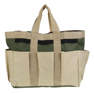 Multi-function Oxford Cloth Garden Plant Tool Bag Pouch Toolkit Tote Organizer with 8 Pockets Carrier 264D