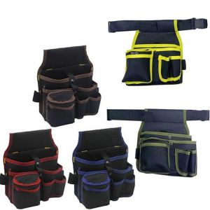 Multifunctional Tool Pouch Waterproof Hardware Electrician Toolkit Drill Holster Waist Oxford Cloth Wrench Screwdriver Tool Bag