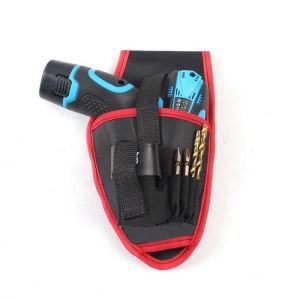1* Tool Bag Cordless Drill Holster Pouch Bag Electricians Tool Waist bags screwdriver Holder Tools Packaging Drill Holder