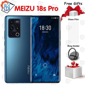 New Original Meizu 18s Pro 5G Mobile Phone  6.7" Super AMOLED 120Hz 8G+128G Snapdragon 888+ Unlocke Wet Hands NFC Smartphone
