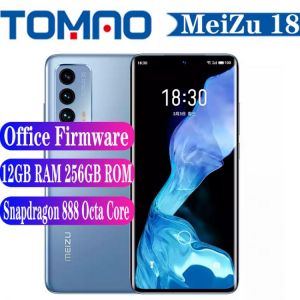 Original Official New Meizu 18 5G Smartphone 120Hz 8GB 12GB RAM 128GB 256GB ROM Snapdragon 888 6.2" 4000mAh 36W 64MP Rear cam