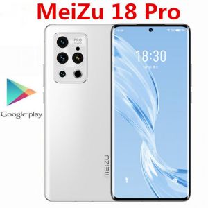 Original Meizu 18 Pro 5G Mobile Phone 6.7" 120HZ 12GB RAM 256GB ROM 50.0MP+44.0MP+32.0MP+8.0MP Snapdragon 888 40W Charger 2 S