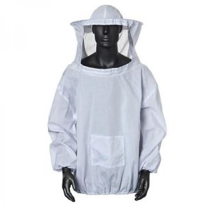 Durable Beekeeping Jacket Veil Smock Equipment Supplies Bee Keeping Hat Sleeve Suit High-quality Cotton