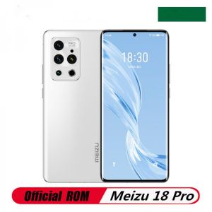 Original Meizu 18 Pro 5G Mobile Phone Snapdragon 888 Android 10.0 6.7" 3200X1440 120hz 12GB RAM 256GB ROM 50.0MP 40W Mcharge