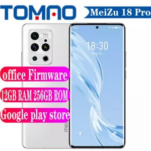 Original Official New Meizu 18 Pro 5G MobilePhone 120Hz 6.7" 8GB 12GB RAM 128GB 256GB ROM Snapdragon 888 4500mAh 40W 50MP Cam