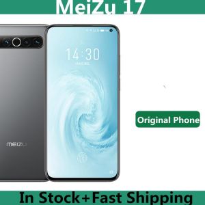 Original Meizu 17 5G Mobile Phone Snapdragon 865 Octa Core Android 10.0 6." 2340x1080 90hz 64.0MP 30W Mcharge Screen Fingerpr