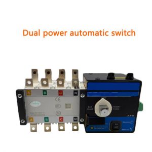 1PC Intelligent ATS Dual Power Diesel Generator Dual Power SKT1-160 / 4P Automatic Switch Generator Set Controller 380V