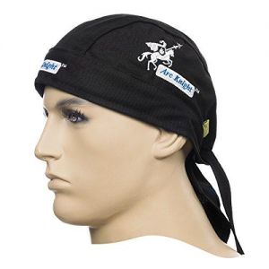 FR Cotton Welder Hats Washable Fire Proof Helmet Arc Knight Flame Retardant Welding Scarf