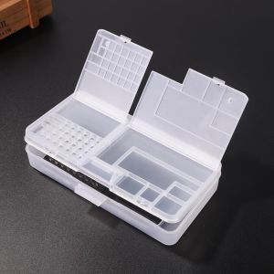 Mobile Phone Components Storage Box Multifunctional Motherboard IC Chips Component Screws Organizer Repair Tools Container
