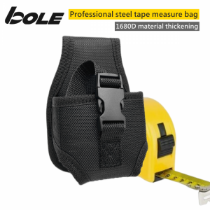 BOLE Electrician Tape Measure Tool Bag Belt Tool Bag Steel Tape Measure Bag Professional Portable And Durable