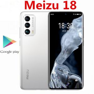 Original Meizu 18 5G Mobile Phone 6.2" 120HZ 3200x1440 12GB RAM 256GB ROM 64.0MP+16.0MP+8.0MP+20.0MP Snapdragon 888 30W Charg