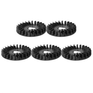 Water pump 5PCS Generator Flywheel Fan Blade Replacement Fit for 168F/170F Air Cooled Diesel Generator Water Pump
