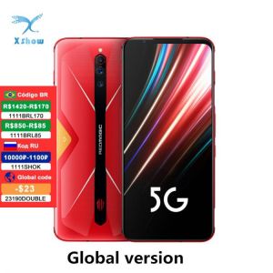 Global version Nubia Red Magic 5G Cellphone 6.65" AMOLED  Snapdragon865 Smartphone 4500mAh NFC 64MP 55W fast charge MobilePho