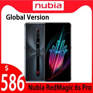 NUBIA Red Magic 6S Pro 5G Gaming SmartPhone 6.8'' 165Hz AMOLED Snapdragon 888+ Octa Core 64M Triple Camera WIFI 6E