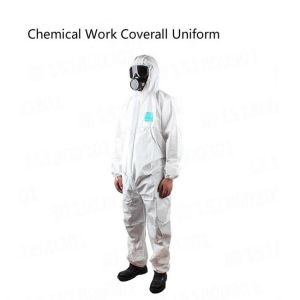 Hood Chemical Protection Suit Breathable Work Clothes Uniform Dustproof Isolation Disinfection Paint Spraying Coverall