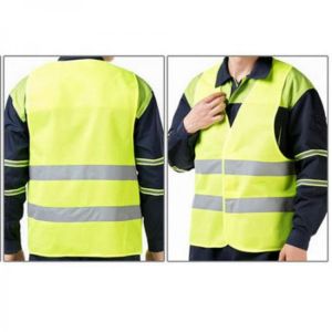 New hot Unisex  XL XXL XXXL Reflective Vest Workwear Provides High Visibility Day Night Running Cycle Warning Child Safety Vest