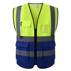 High Visibility Reflective Vest Construction Workwear Security Working Emergency Class 2 Cheap Vests Customized Logo Extra Large