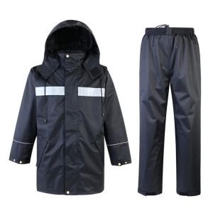 Reflective Clothing Raincoat Men Waterproof Motorcycle Raincoat Women Jacket And Pants Sets hi vis Workwear For Outdoor Work