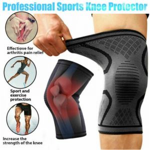 2pcs Knee Support Knee Pads Brace Kneepad Gym Weight lifting Knee Wraps Bandage Straps Guard Compression Knee Sleeve Brace
